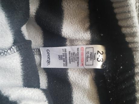 Fleesové kalhoty značky george, velikost 2-3 roky, george,92