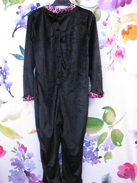 Karneval- overal růžový leopard, 