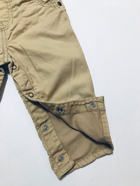 Podšité laclové kalhoty - v.3/6 měs., f&f,68