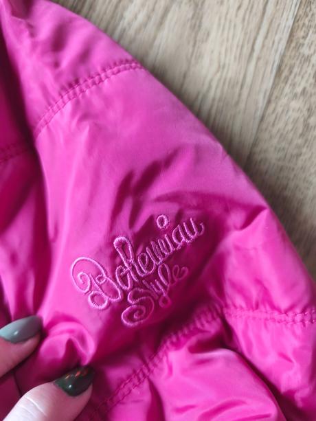 Barbie růžová bunda 170, s/m, yigga,170