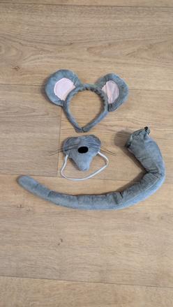 Ka353 karnevalový kostým myška - doplňky, 