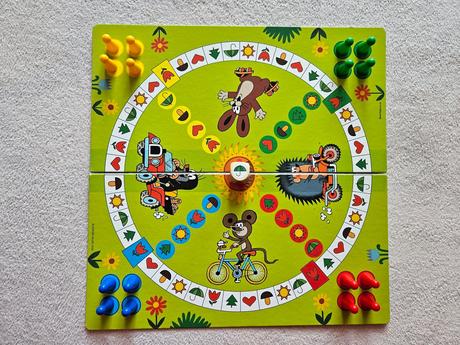 Dětská hra pojď si hrát krtek - člověče, nezlob se,