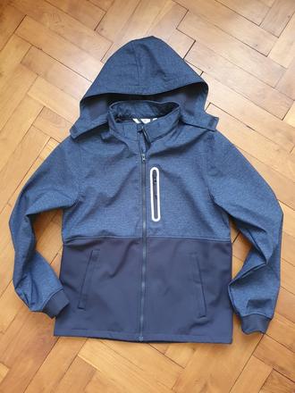 Softshellová bunda, h&m,164
