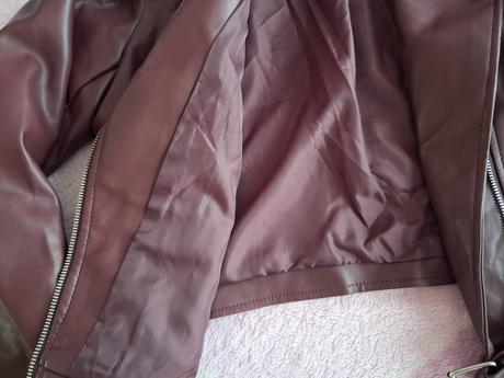 Vínová bunda vel. xxl - jednou na sobě, sinsay,xxl