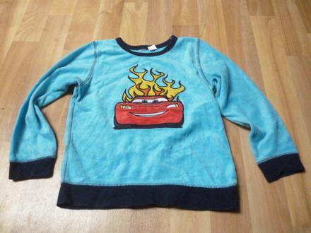 Mikina cars vel. 6-7, 122