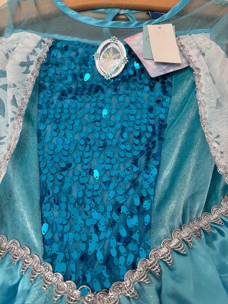 St1/ kostým šaty elza frozen - v.8/9 let,