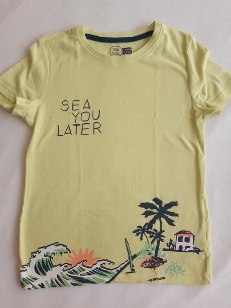 Světle žluté tričko, pepco,134