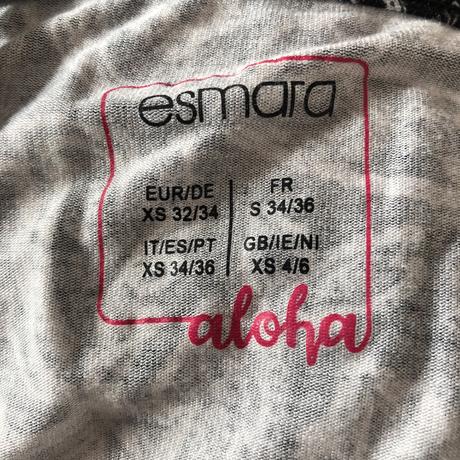 32/34 esmara letni šaty na raminka, esmara,34