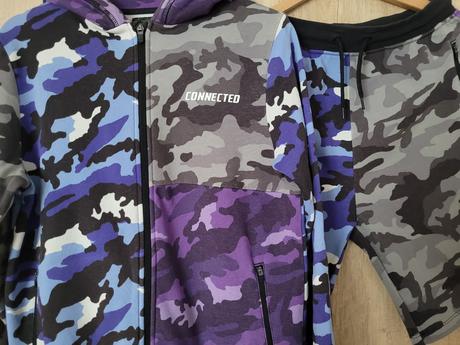 Maskáčová mikina a kraťasy next vel.14-15let, next,164