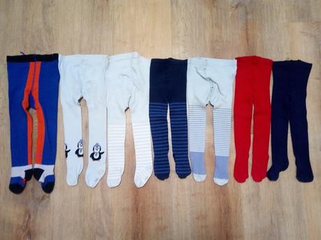 7 x punčocháče, vel 74/80, 80