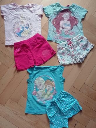 Pyžamo krátké 98/104 disney ledové království, disney,98