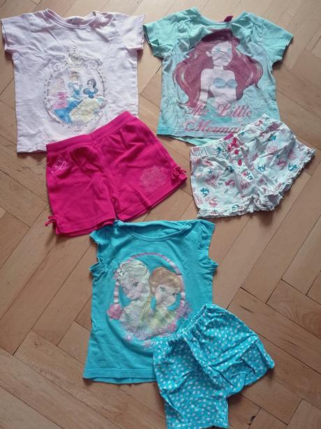 Pyžamo krátké 98/104 disney ledové království, disney,98