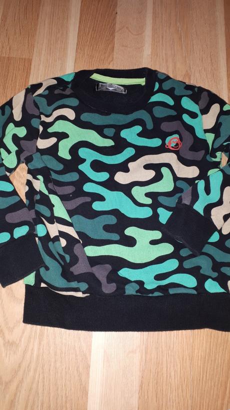 Maskáčová mikina next 104, next,104