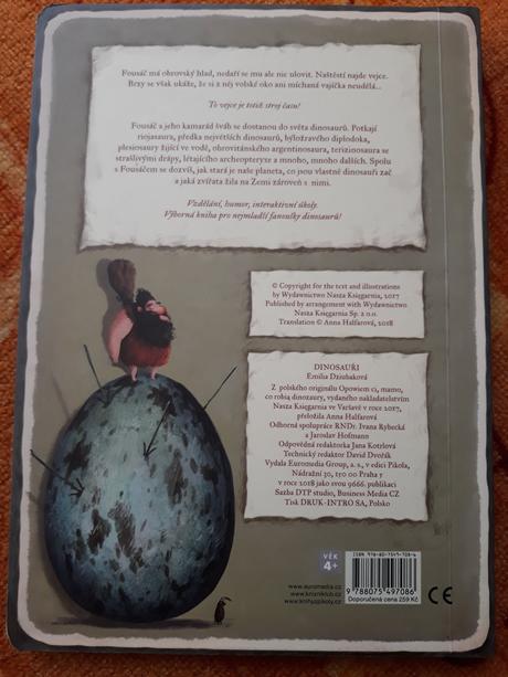 Kniha dinosauři,