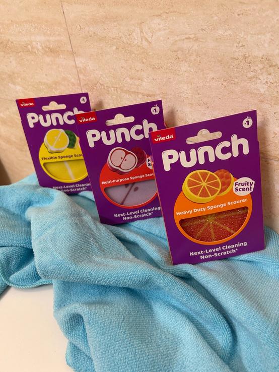 Vileda houbička PUNCH Orange