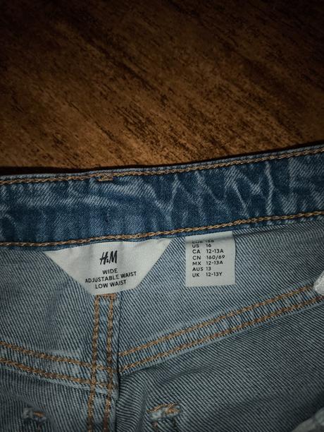 Džíny, h&m,158