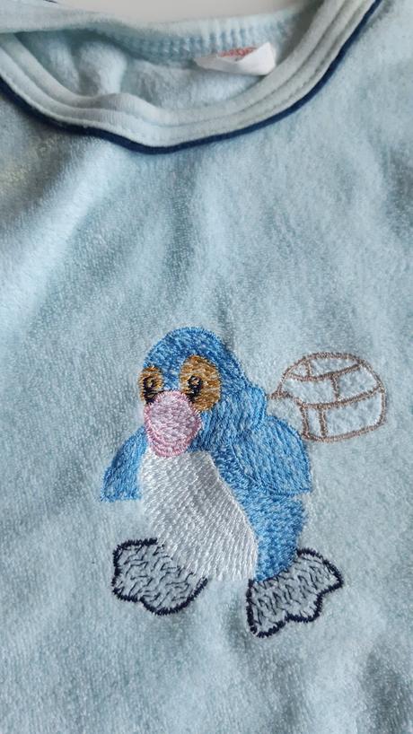 Froté dupačky s tučňákem 68, 68