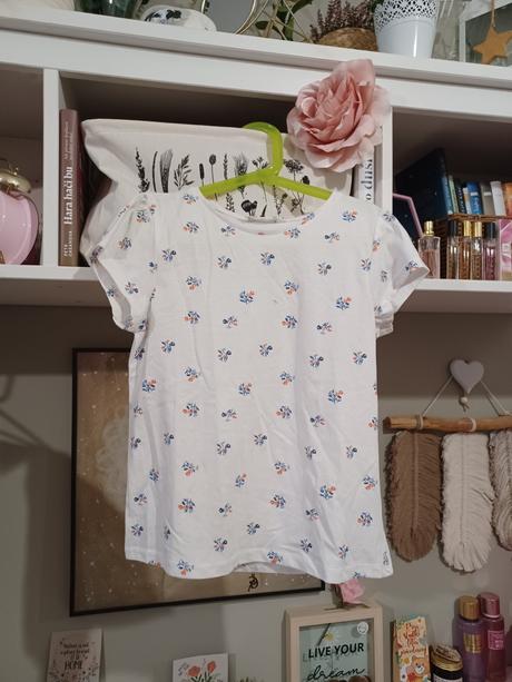 Kytičkové tričko h&m 134/140, h&m,140