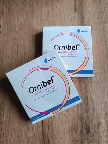 2 nové krabičky antikoncepce ornibel, 