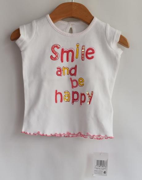 Tričko vel. 3 - 6 m, marks & spencer,68