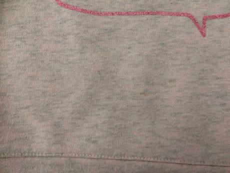 Růžové mikinky, h&m,92