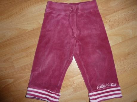 Sametové tepláky, h&m,86