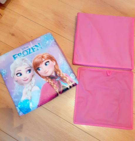 +++skládací úložný box - sedátko 2v1 frozen+++,