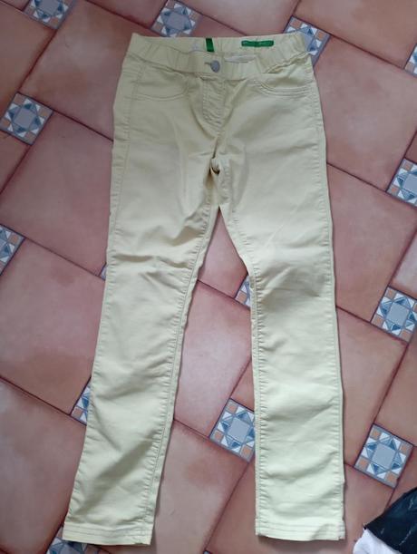 Plátěné kalhoty benetton - 150, benetton,152