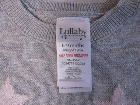 Světle šedý svetřík s třpytkou, 74