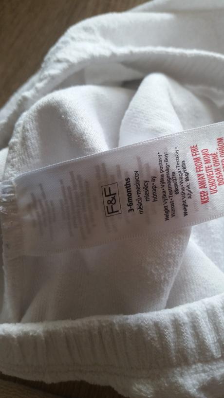 Dupačky na mimi 2ks, f&f,62