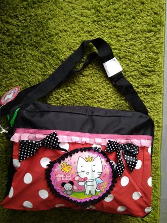 Dívčí kabelka/taška s kočičkou,