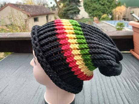 Pletené spadlé čepice (různé barvy), 36 - xxxl