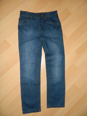 Dívčí modré džíny - rifle vel. 128, 128