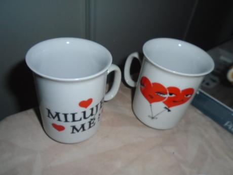 Sada hrnek hrnečky zamilované 2ks,