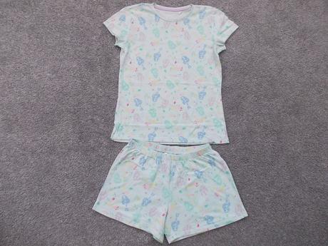 Krátká letní pyžama / pyžamka rainbow, vel.146, c&a,146