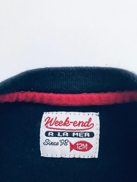 Triko modré -v.9/12 m., 80