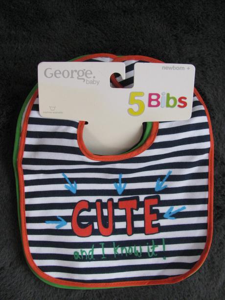 Kojenecké bryndáčky-5pack, george