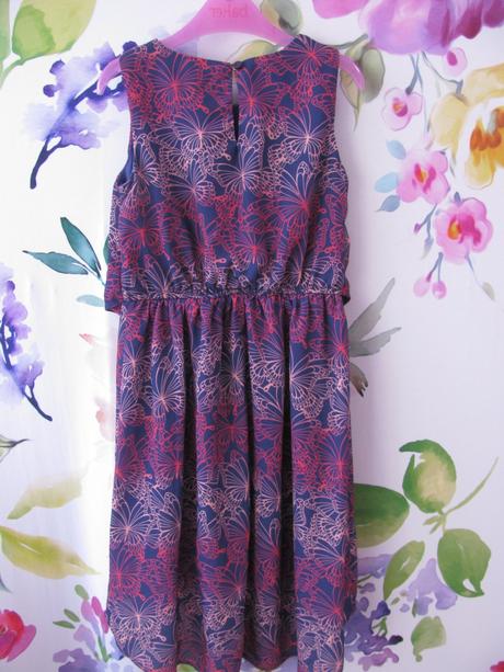 Letní dívčí šaty s motýlkama, bluezoo,122