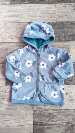 Mikina fleece dívčí v.68/74, george,68