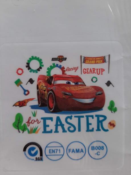 Nová samolepka na zeď blesk auta, 