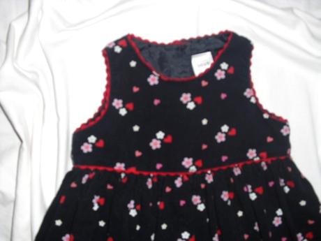 Krásné květované manžestrové šaty, next,74