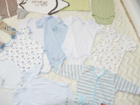 Balik- body, bavlnene kalhoty a tricko, 68–80