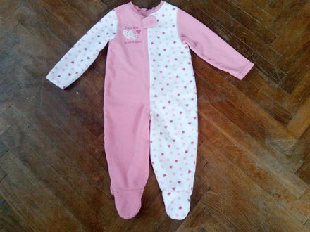 Dívčí fleecový overal - velikost 92, 92