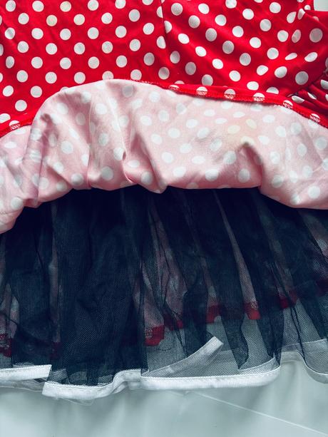 An5/ kostým minnie dámský - v.cca xs,