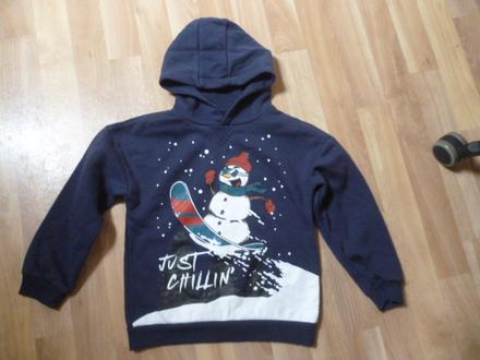 Vánoční mikina vel.7-8 primark, 128