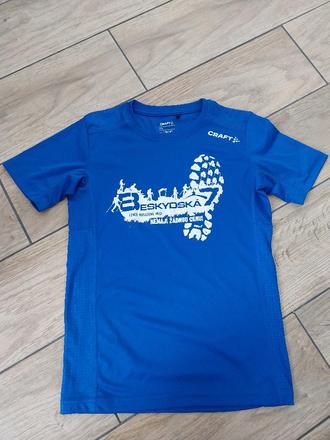 Tričko beskydská 7 modré., craft,134