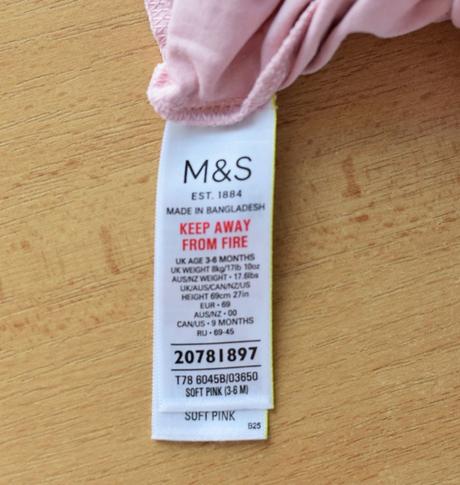 Letní letní overal vel. 3 - 6 m, marks & spencer,68