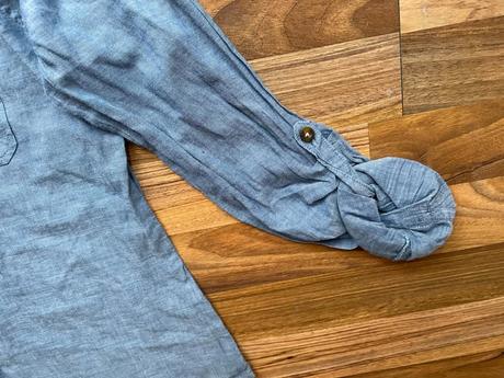 Plátěná košile v imitaci jeans, vel s/m, gate, s