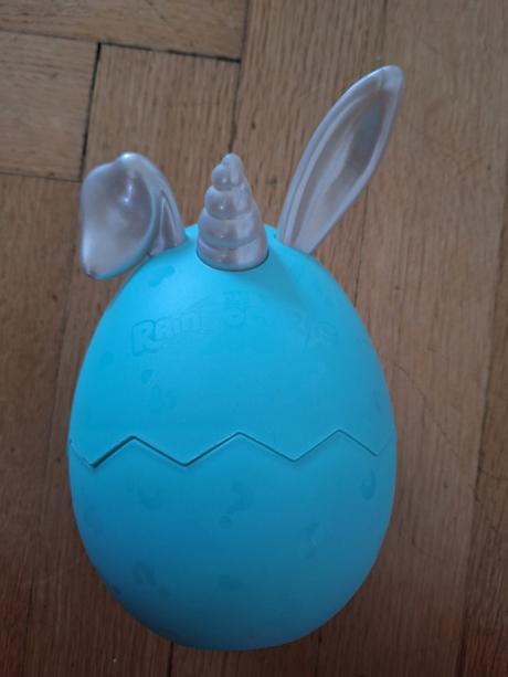 Plyšový zajíček jednorožec surprise zuru rinbocorn, 