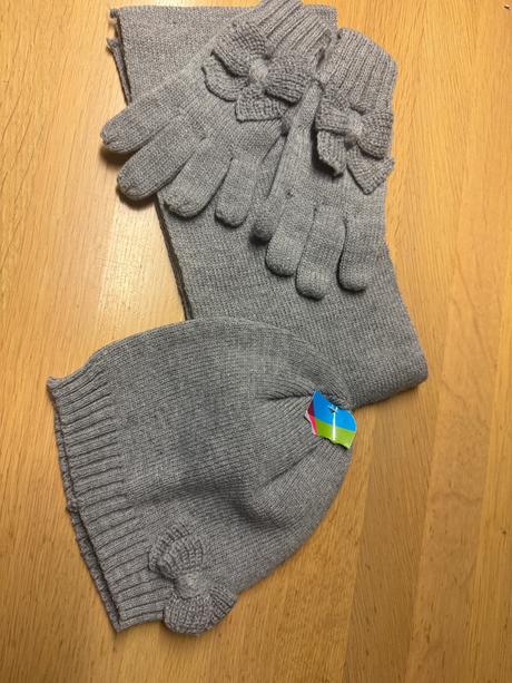 Čepice šála rukavice, 128 / 134